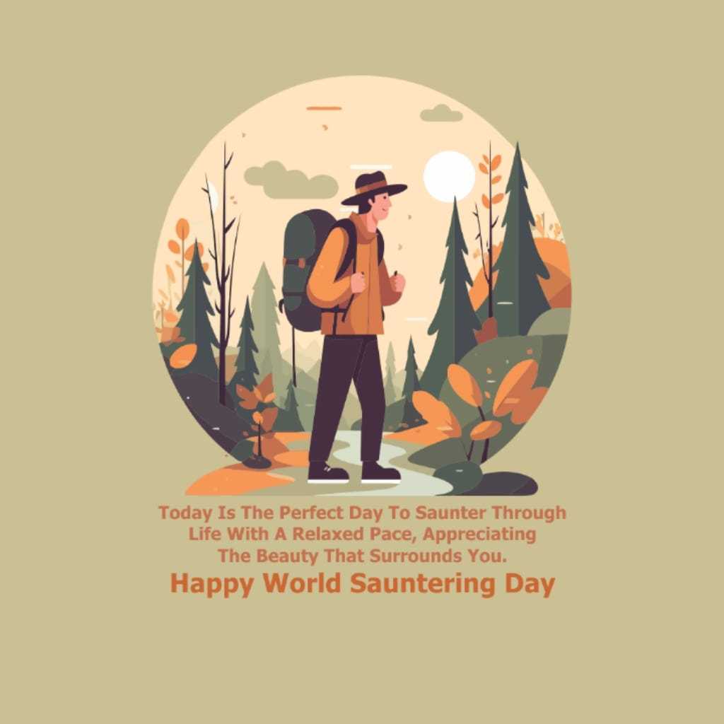 World Sauntering Day