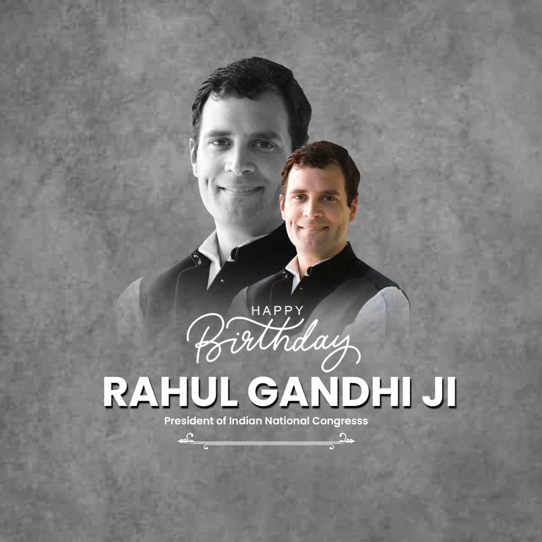 Rahul Gandhi Birthday
