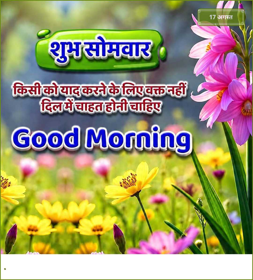 Good Morning